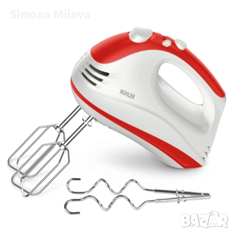 Миксер Muhler MX-300, червен, снимка 2 - Други - 52385564