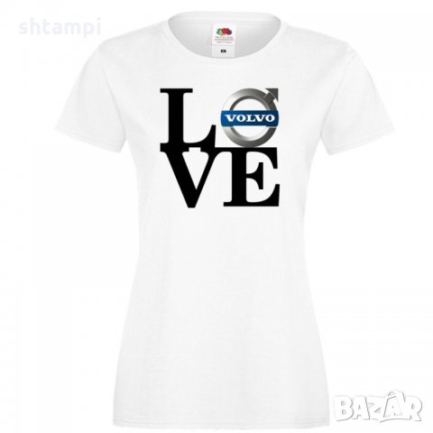 Дамска тениска Volvo LOVE, снимка 2 - Тениски - 32858284