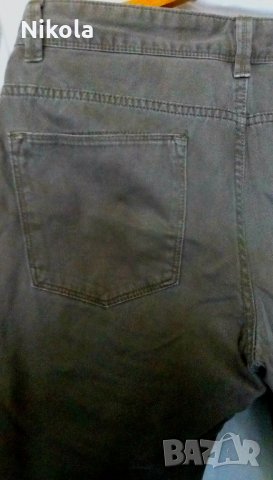 Панталон - Дънки тъмно зелени 5-Pockets, снимка 10 - Дънки - 28147706