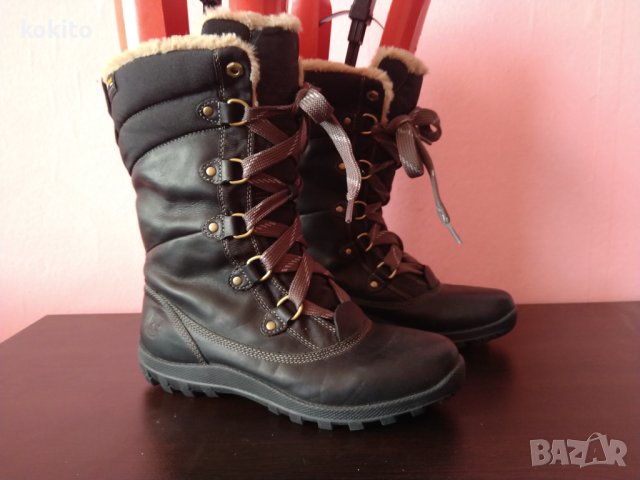 Timberland waterproof - оригинални ботуши номер 39.5, снимка 5 - Дамски ботуши - 43153061