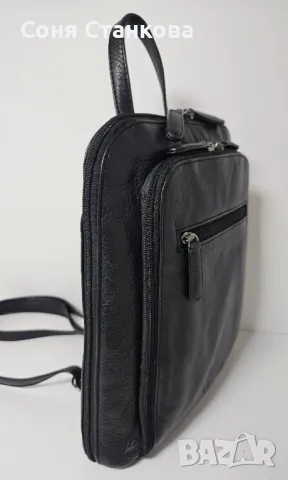 STILORD -  Кожена дамска раница., снимка 2 - Раници - 45120447