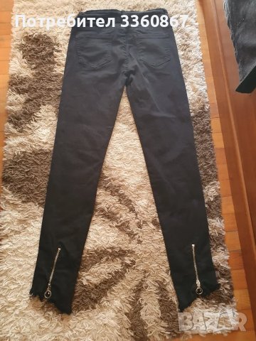 Черни дънки слим, снимка 4 - Дънки - 49238875