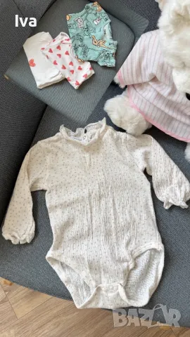 Лот бебешки дрехи за момиче 62 68 74 zara hm next guess, снимка 3 - Комплекти за бебе - 49618734