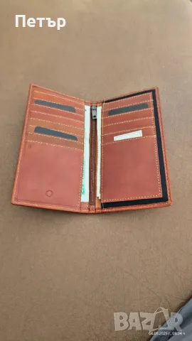 Jekyll and Hide Texas с RFID защита голям вертикален портфейл, снимка 10 - Портфейли, портмонета - 40227295