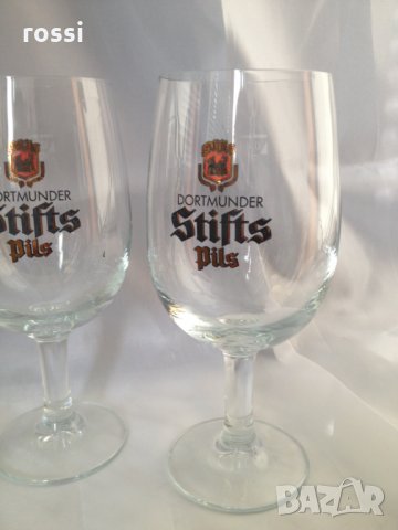 "STIFTS Pils" Старинни немски чаши за бира 0,4 l чаша, снимка 5 - Колекции - 26694977
