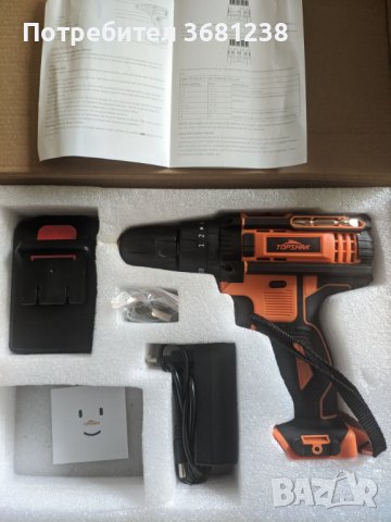 Ударен винтоверт TOPSHAK  TS-ED2, снимка 4 - Винтоверти - 40395884