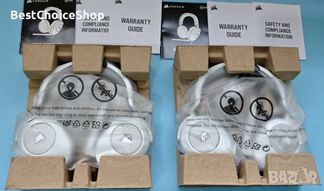 Gaming слушалки с микрофон Corsair HS65, Surround, Dobly Audio 7.1 Sound ID, Конектор USB & 3.5mm, снимка 2 - Слушалки за компютър - 53061211