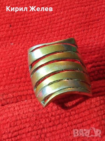 СТАР ВИНТИДЖ СТИЛ СРЕБЪРЕН 925 СРЕБРО ПРЪСТЕН с ПАТИНА 7076