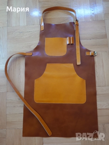 Готварска/кухненска престилка естествена кожа