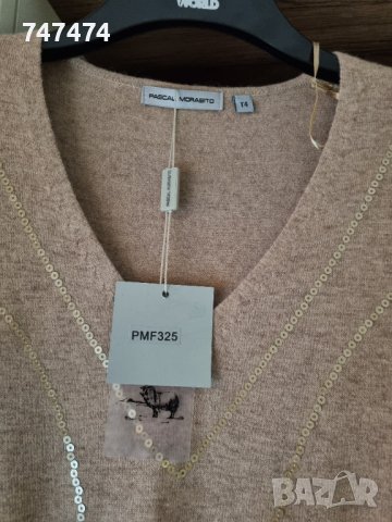 Pascal Morabito, ХЛ, кашмир и вълна, кутия, нов, снимка 3 - Блузи с дълъг ръкав и пуловери - 40479808