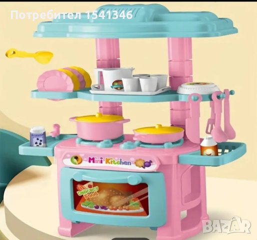 Детска кухня за игра , снимка 4 - Образователни игри - 43778246