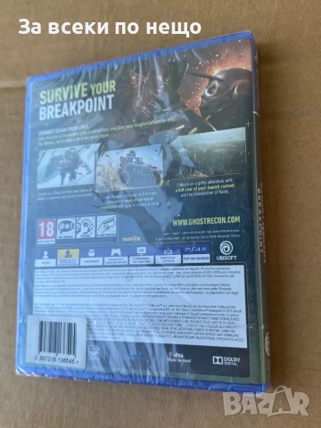 Чисто нова неразпечатана игра Tom Clancy's Ghost Recon Breakpoint за Playstation 4 , ps4 , снимка 6 - Игри за PlayStation - 51322055