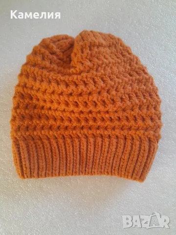 Оранжева шапка, снимка 1