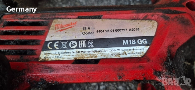  milwaukee гресиорка 18v, снимка 8 - Винтоверти - 52227097