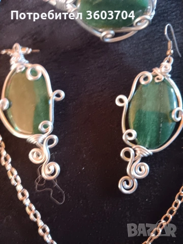 дамски комплект, снимка 6 - Бижутерийни комплекти - 53532723