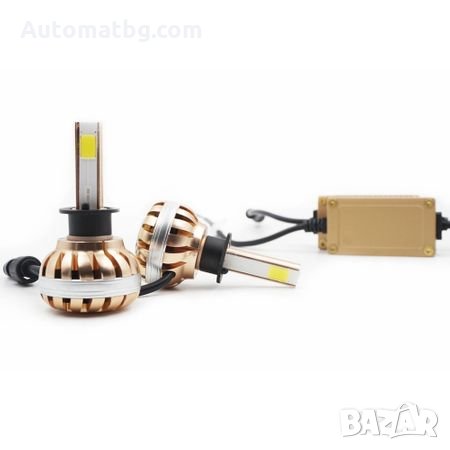 Комплект LED Диодни крушки за фар Automat P7 H1 36W/7200LM 6500K, снимка 2 - Аксесоари и консумативи - 27750729
