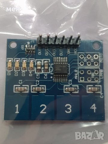 Capacitive Touch Switch  TTP223-BA6, снимка 2 - Друга електроника - 27863035