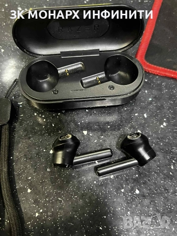 Безжични bluetooth слушалки Razer Hammerhead true wireless, снимка 3 - Слушалки и портативни колонки - 52620394