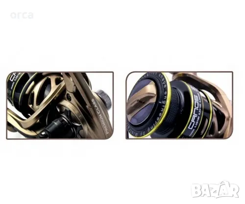 Спинингова макара за риболов – Mistrall Canos (2 шпули, 7+1 лагера), снимка 4 - Макари - 24001872