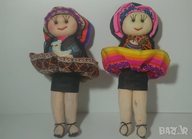 Две кукли, държащи агънце и бебе, снимка 7 - Кукли - 51424819