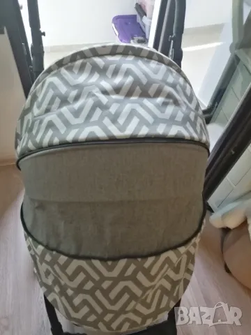 Бебешка количка 2 в 1 Bebetto Nitello , снимка 4 - Детски колички - 49702433