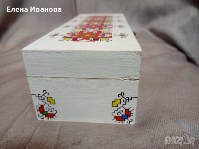 Кутия с български народни шевици, снимка 3 - Бижутерийни комплекти - 43255826