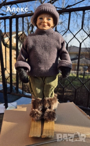 Винтидж Норвежки скиор, 1970г, снимка 2 - Колекции - 52793327