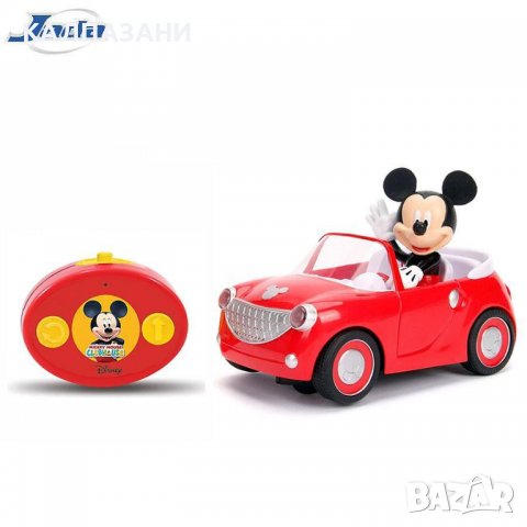 Jada Радиоуправляема кола Mickey Mouse Roadster 253074000, снимка 2 - Коли, камиони, мотори, писти - 38821398