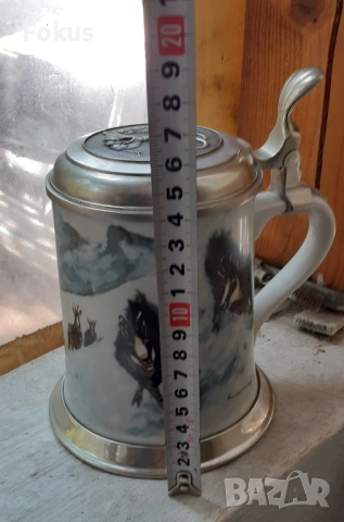 Колекционерска немска халба за бира Kaiser лимитирана серия, снимка 6 - Антикварни и старинни предмети - 53422269