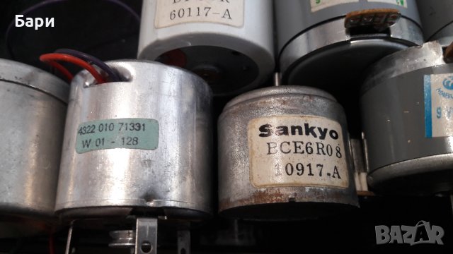 Моторчета за касетни декове и радиокасетофони, снимка 2 - Декове - 43316401