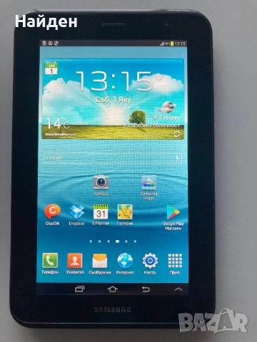 Таблет Samsung Galaxy Tab 2 7.0 P3100, отличен