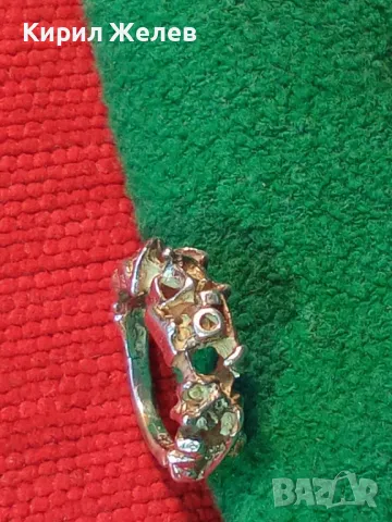 НЕВЕРОЯТНО КРАСИВ СРЕБЪРЕН АРТ ПРЪСТЕН СРЕБРО 925 ХУДОЖЕСТВЕНА РЪЧНА МАЙСТОРСКА ИЗРАБОТКА 49314, снимка 14 - Пръстени - 50136221