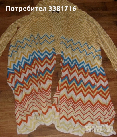 Екстравагантна жилетка Alessandro Miele , снимка 3 - Жилетки - 52177618