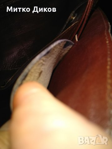 Чанта за ръка  235х160х55мм естествена кожа, снимка 5 - Чанти - 26664516