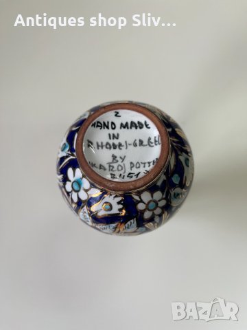 Уникална порцеланова ваза №1619, снимка 6 - Антикварни и старинни предмети - 35259660