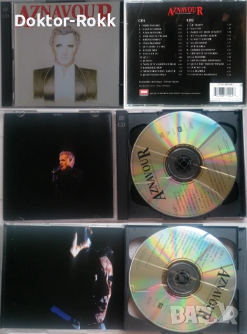 Charles Aznavour + Comedian Harmonists + The Chi-Lites – ОРИГИНАЛНИ ДИСКОВЕ, снимка 3 - CD дискове - 53144980