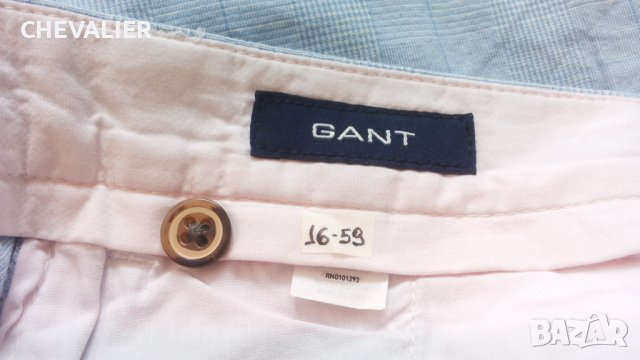 GANT Shorts Mens 50% Coton 50% Lin Размер W35 / L къси панталони 50% Памук 50% Лен 16-59, снимка 13 - Къси панталони - 43543676