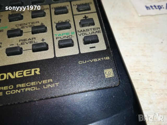 PIONEER CU-VSX118 AUDIO RECEIVER REMOTE 2910211936, снимка 11 - Други - 34619861