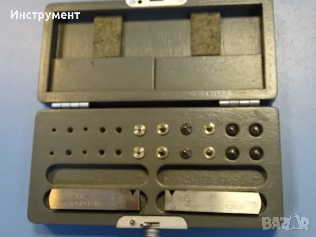 Комплект сферични/контактни накрайници за инструментален микроскоп CARL ZEISS DDR, снимка 4 - Други инструменти - 49129009