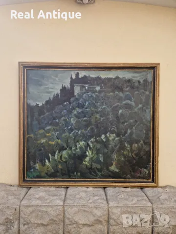 Венко Петров- Пейзаж масло автор платно 