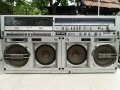 SHARP GF 767H Radio Dual cassette recorder Boombox, снимка 1