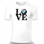 Мъжка тениска BMW LOVE white, снимка 4