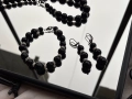 Оникс + сребро 925 | Колие, гривна, обеци, снимка 2