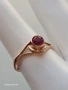 Златен Руски пръстен с Рубин, снимка 2