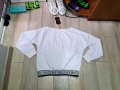 Дамска бяла блуза с джоб, снимка 2