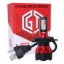 🔝 GD K5 ®️ ✔️12000LM ✔️6500K ✔️100W  ✔️6500K H4 LED крушка за фарове H7 LED H11 H1 HB3 HB4 с  ZES ч, снимка 1