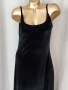 L Дълга черна рокля, снимка 2