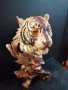 Декоративна статуетка тигърска глава, снимка 2