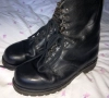 Рокерски, МОТО, каубойски, военни кожени ботуши, мъжки, дамски, детски, снимка 16