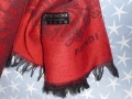  Fendi вълнен шал Ralph Lauren Унисекс Нов с етикет Ралф Лоурен Фенди Pashmina, снимка 4